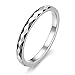 Athena Jewelry Tungsten Collection 2mm Women's Multi-faceted Tungsten Wedding Band Ring