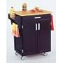 Home Styles Furniture Black Kitchen Cart