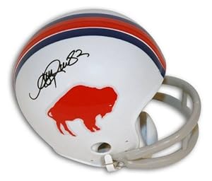 Autographed Andre Reed Buffalo Bills Throwback Mini Helmet