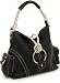 Large ''Blaine'' Leather Hobo by Vitalio - Black, Dark Red or Vintage Brown Image