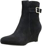 Cole Haan Women's Aimee Short Waterproof Boot,Black Suede Waterproof,9 B US