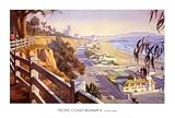 Pacific Coast Highway II, Beach & Ocean Art Poster Print by
John Comer, 37x25