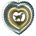 Medium Setter EyCatcher Wind Spinner - Color: Sky Blue/Bronze