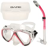 Bare Duo C Womens Scuba Dive Mask and 100% Dry Snorkel Set Pink 41Y3yj1ETwL. SL160 Bare Duo C Womens Scuba Dive Mask and 100% Dry Snorkel Set Pink