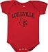 Louisville Cardinals Newborn/Infant Red Big Fan Creeper