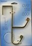 InterDesign CW Vintage Over the Door Double Hook Brass ~ 78005