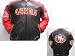 Search : San Francisco 49ers NFL Adult Pleather Jacket with Knit Collar