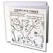 Londons Times Funny Cow Cartoons - Boring Cows aka Milk Duds - Greeting Cards-12 Greeting Cards with envelopes