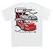 Hot Shirts Men's C6 Chevrolet Corvette T-Shirt - 2005-2013 Z06 ZR1 Grand Sport