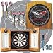 Corvette C5 Dart Cabinet Includes Darts and Board - Game Room Products > Darts Cabinets > Automotive