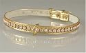 Orrco Inc Collar Gold W/Stones 3/8X10 66618
