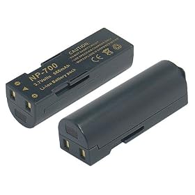 3.70V,750mAh,Li-ion,Hi-quality Replacement Digital Camera Battery for KONICA MINOLTA Dimage X50, Dimage X60, DG-X50-K, DG-X50-R, DG-X50-S, SANYO Xacti VPC-A5, SAMSUNG L77, PENTAX Optio Z10, Compatible Part Numbers: NP-700, DB-L30, SLB-0637, D-LI72
