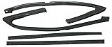 67-72 GMC FULL SIZE PICKUP fullsize FRONT DOOR WEATHERSTRIP SET TRUCK, Vent Seal Kit - ( 2 Post Seals + Glass Seals) Do-it-yourself (1967 67 1968 68 1969 69 1970 70 1971 71 1972 72) C450709 N/A