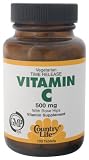 Country Life - C 500 W/Rh, 500 mg, 100 tablets