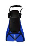  : Aqua Sphere Zip Fitness Swim Fins (Large Adult 10-13, Black/Yellow)