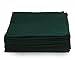 YOURTABLECLOTH Cloth Dinner Napkins100% Spun Polyester with Hemmed Edges 20x 20 Set of 12 (Forest Green)