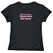 T-Shirt Woman Black  Kiss Me, I Am Insurance Surveyor  Occupations