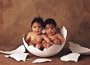 Schmidt Spiele - Anne Geddes Doppel-Dotter, 111 Teile Puzzle