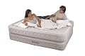 Intex Supreme Air-Flow Queen Airbed Nylon Flocked with Built-in Electric Pump