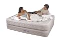 Intex Supreme Air-Flow Queen Airbed Nylon Flocked with Built-in Electric Pump