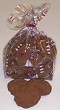 Gourmet Food : Scott's Cakes 1 lb. Chocoate Raspberry Shortbread Cookies in a Nautical Bag