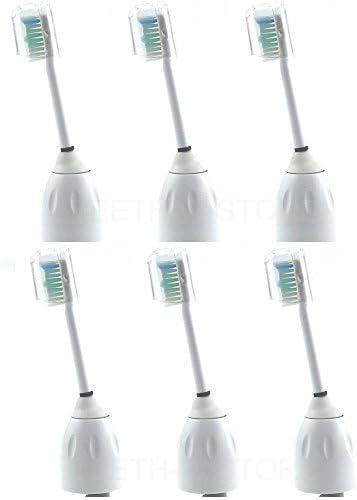 6 New Generic Replacement Toothbrush Heads Fit For Philips Sonicare E Series