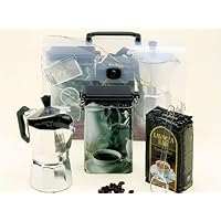 Espresso Pot Gift Pack (no coffee )includes 3 cup espresso maker & storage tin