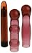 California Exotics Crystalessence Material Passion Kit, 6 Inch Powerful Massager with 2 High Quality Solid Head Sleeves., 1 kit