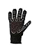 RefrigiWear ArcticGrip Waterproof Fleece Lined Fiberfill Insulated Gloves (Black, XL)