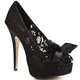 IMAGE OF Chinese Laundry Women's Hotline Platform Pump,Black,6.5 M US