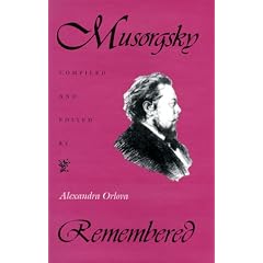 Musorgsky Remembered (Russian Music Studies)
