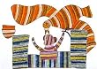 India Art Gallery Gond Paintings Asian Decor 22 x 28 inches (gond20)