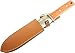 Potomac Banks Japanese Hori Hori Knife Stainless Steel Multi-Function Garden Tool Soil Knife - Free Heavy Duty Leather Carrying Sheath - Free Sharpening Stone
