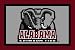 Alabama Crimson Tide ( University Of ) NCAA 3x5 Area Rug