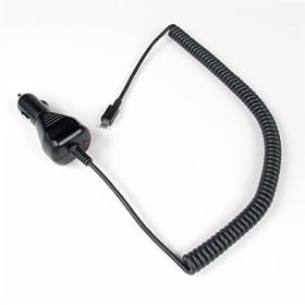 Micro-USB Car Charger for the Sprint Sanyo S1 / Verizon Motorola MOTORAZR2 / V9M (RAZR2) Sanyo S1, Katana LX, and LG EnV2 phones