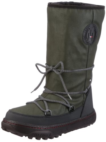 Tommy Hilfiger WEBBER 1 A FW86812944, Damen Stiefel, Grün (GREEN 313), EU 39/40