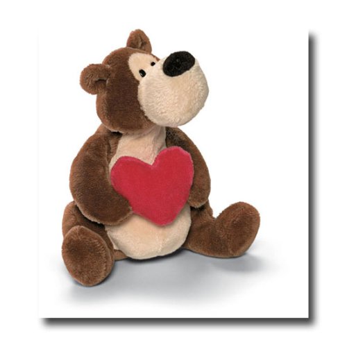 Love You Goober Mini 5 inch Holding a Plush Red Heart