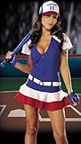 Fantasy Player – Sexy Adult Baseball Costume Lingerie Outfits img