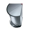 Hailo 6370-001 Design Tret-Abfallsammler Trento corner 23, Edelstahl