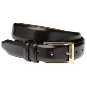 Allen Edmonds Mens Polished Cobbler Belt