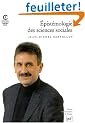 Epist�mologie des sciences sociales