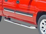 Go Industries Side Nerf Bars Cab Length Chrome Jeep Wrangler 1986 to 1996