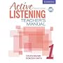 Active Listening 1 Teacher's Manual with Audio CD: Level 1 (Active Listening Second edition)