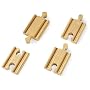 BRIO 33333 Wooden Railway System: Mini Straight Tracks