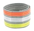 Nathan Tri-Color Ankle Band (Single) (Yellow/Grey/Orange)