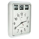 Retro Calendar Wall Clock