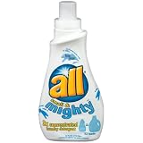 All Small & Mighty, Triple Concentrated Liquid Laundry Detergent, Free Clear, Case Pack, Nine - 32 Load Bottles (288 Loads)