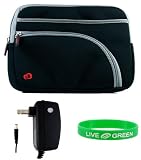 Dell Inspiron Mini 9 Inch 8.9 Inch Notebook Sleeve Case and Wall Charger