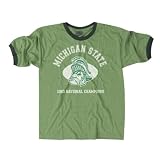 Michigan State Spartans 1965 NCAA National Champions Throwback T-Shirt - XX-Large at Champions Again
