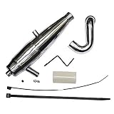 Dual Chamber Muffler Kit: 4.60